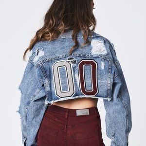 CARMAR 90s DENIM PATCH JACKET